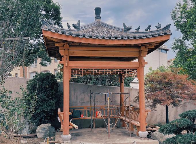 凉亭 园林中的小憩之地